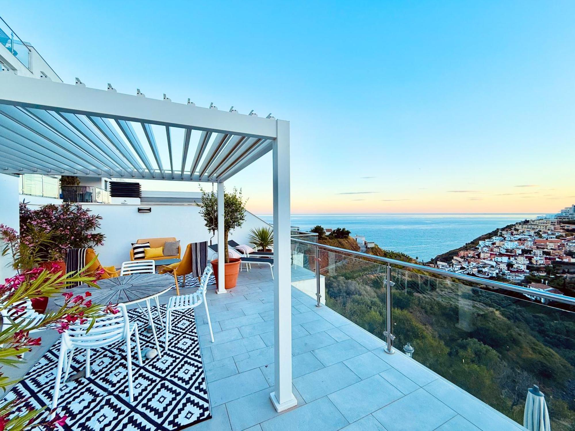 Appartement Penthouse Balcon Del Mar 121 Casasol à Nerja Extérieur photo